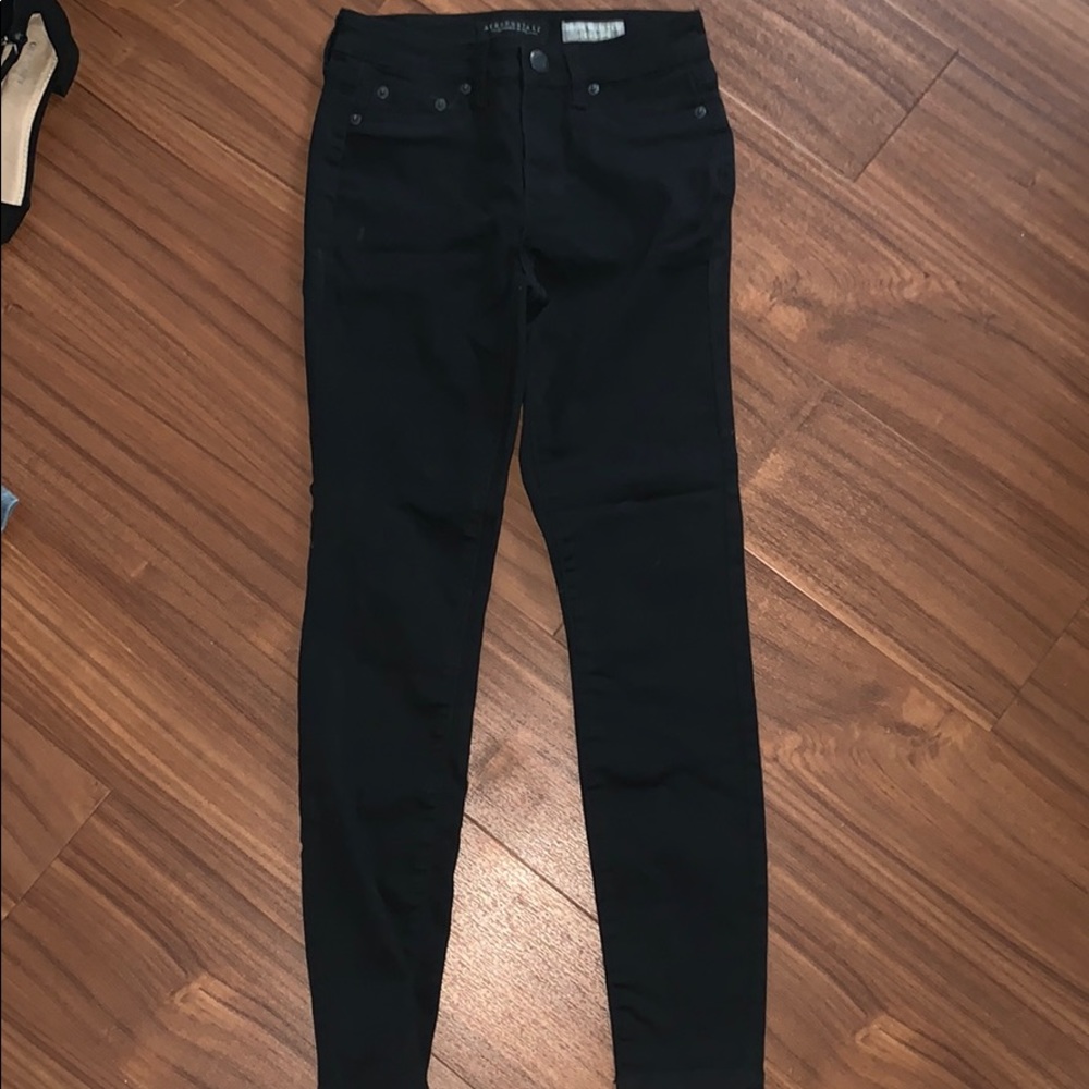 Black Aeropostale Jeggings